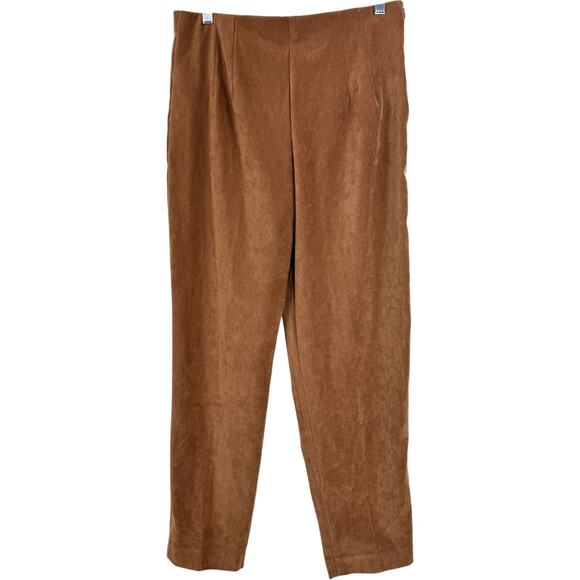 Vintage W.L. Sportswear Petites Brown Stretch Pants Size 14P Made in USA - Picture 8 of 15